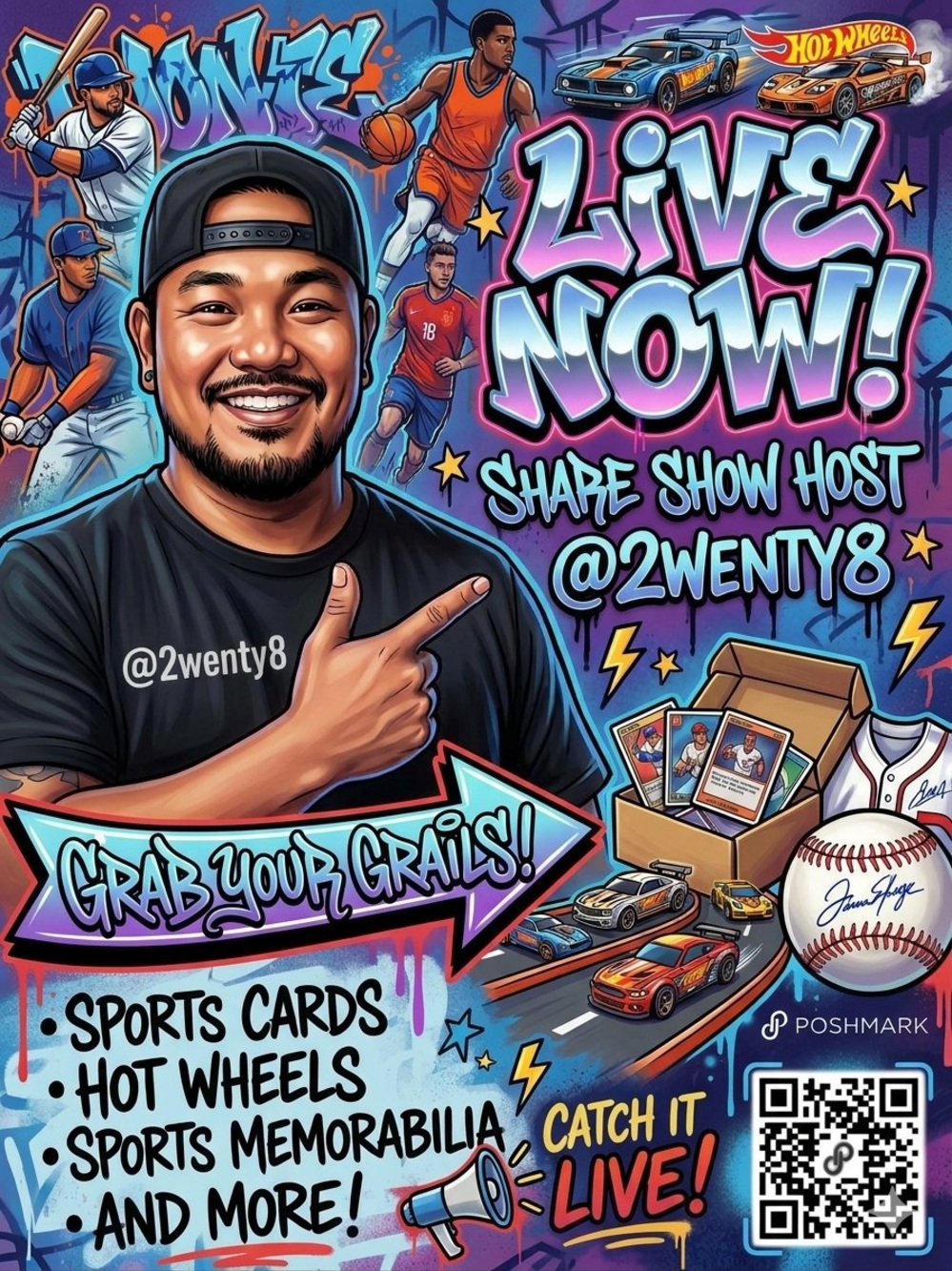 2wenty8 Live Flyer! Let’s Get Those Items Shared and Sold